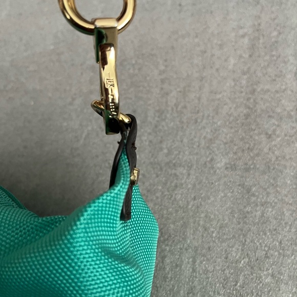 JPK Paris 75 Green Nylon Shoulder Bag - Picture 3 of 8
